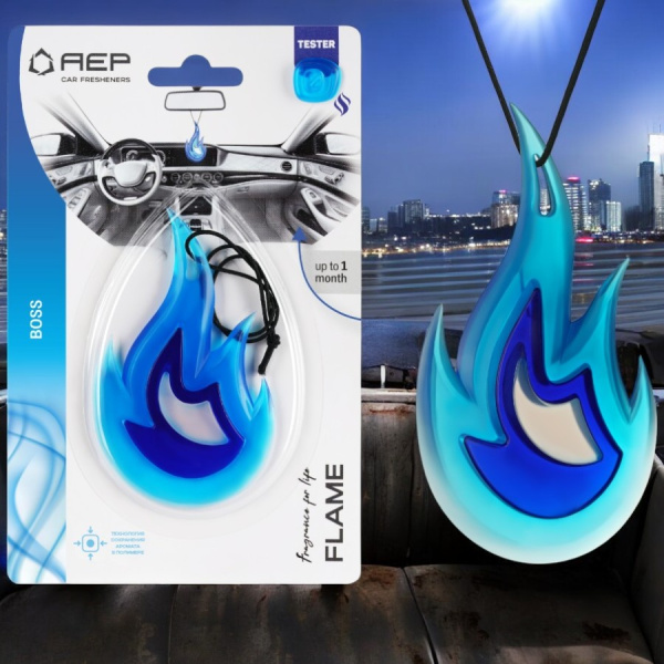 Ароматизатор воздуха для автомобиля FLAME / Подвесной ароматизатор